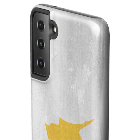 Cyprus Flag Distressed Galaxy S21 Plus 5G Pro Case